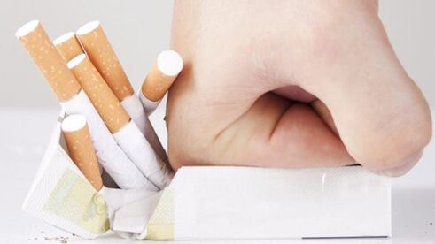 Náhle zastavenie fajčenia, ktoré spôsobuje poruchy vo fungovaní tela
